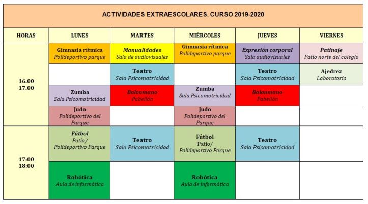 extraescolares